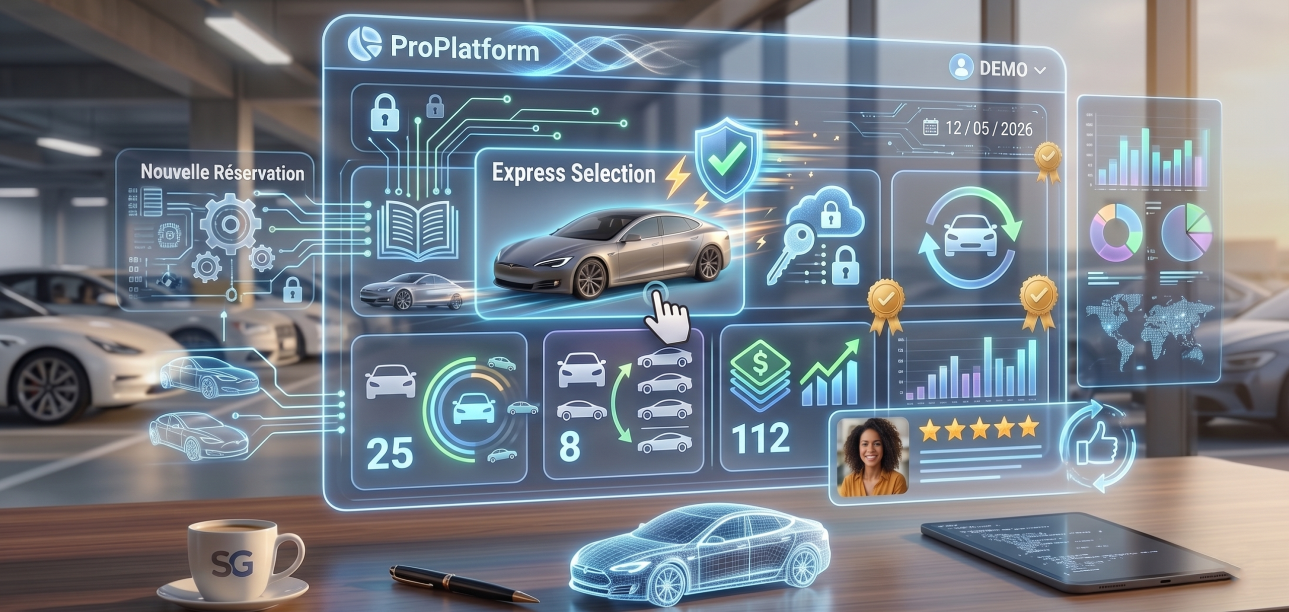 Plateforme CRM - solutions saas maroc