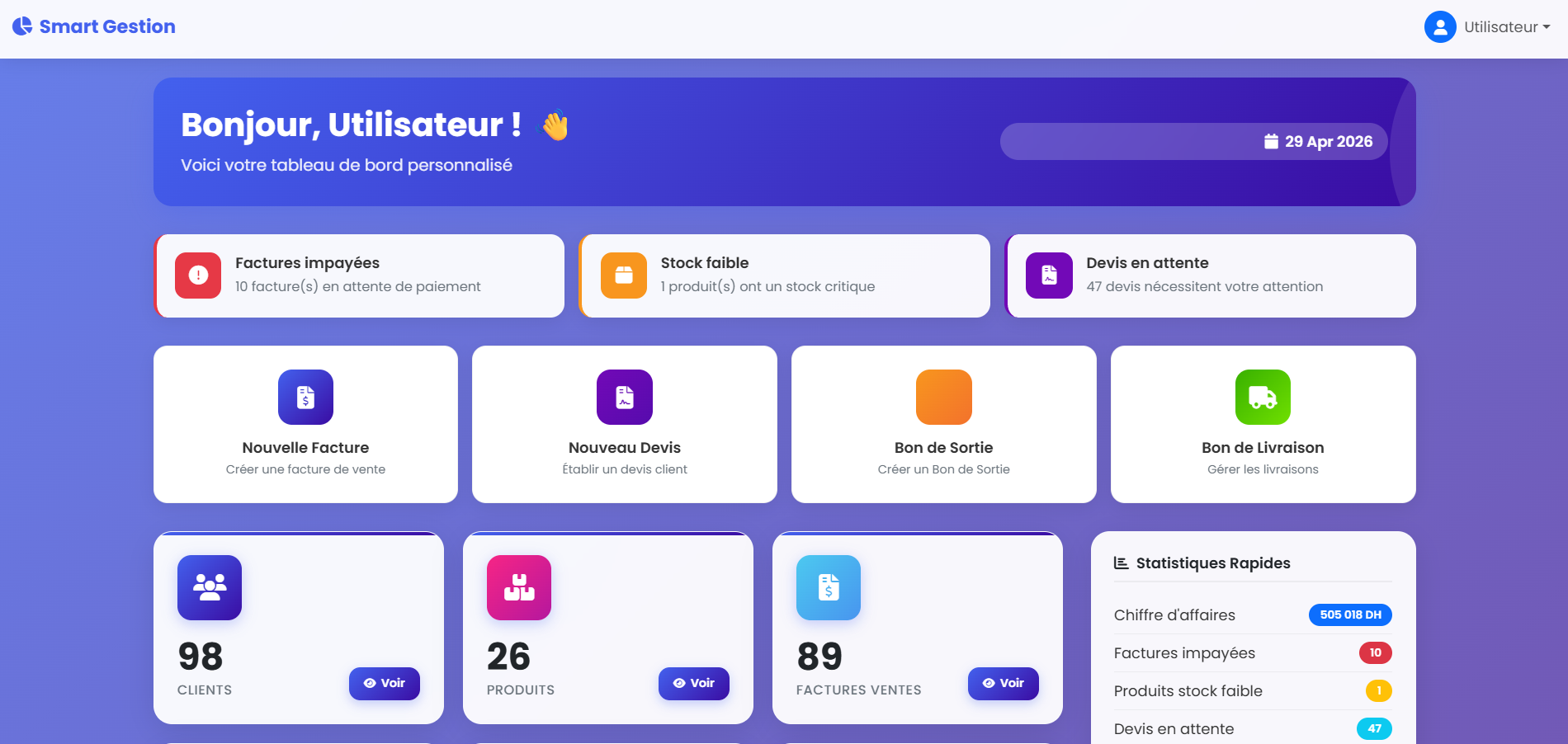 logiciel facturation maroc